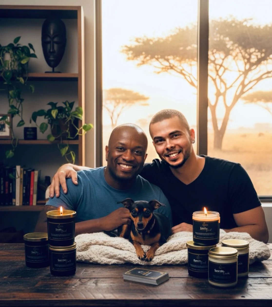 The founders of Candle KRave