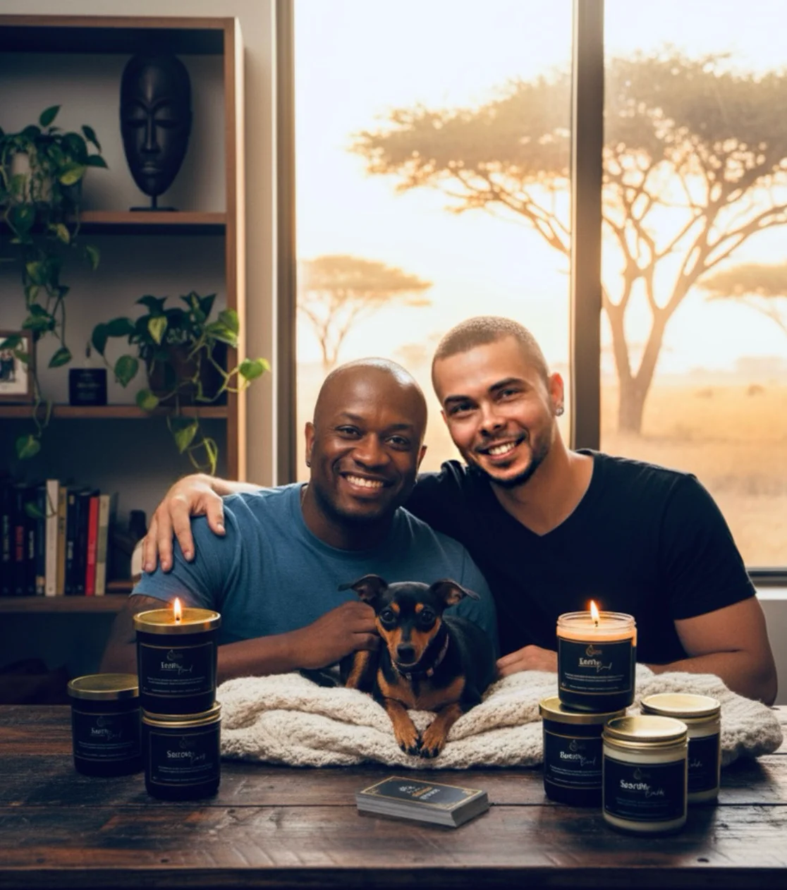 The founders of Candle KRave